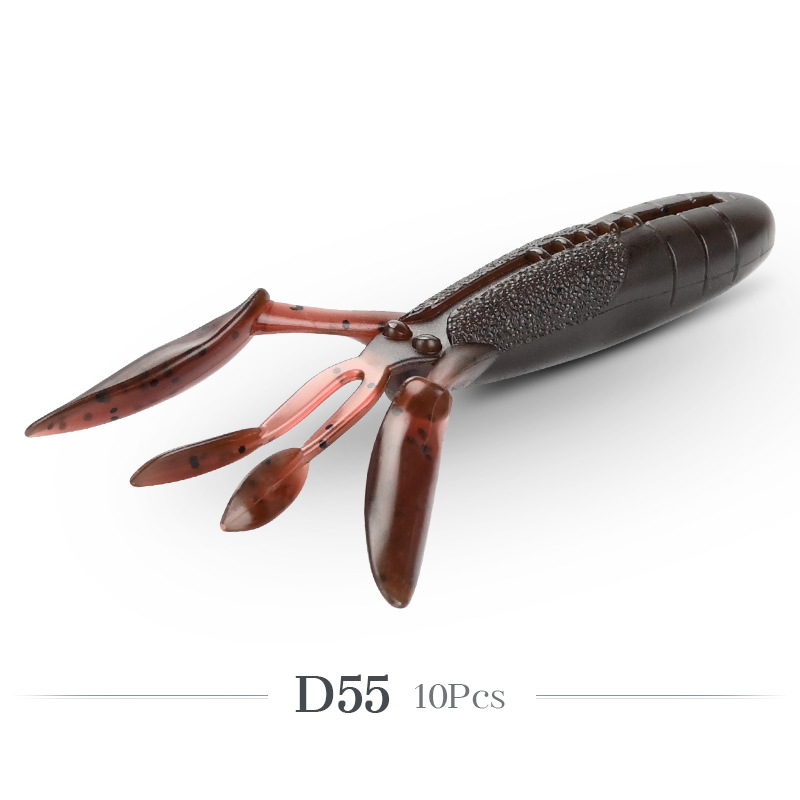 Christmas Carnage Pack: 50x Glide Camaron 94mm Lifelike Prawn Lures - Factory Direct Bulk Deal!
