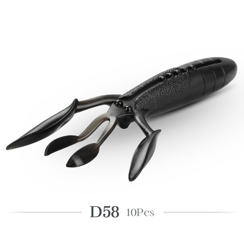 Christmas Carnage Pack: 50x Glide Camaron 94mm Lifelike Prawn Lures - Factory Direct Bulk Deal!