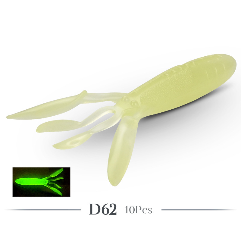 Christmas Carnage Pack: 50x Glide Camaron 94mm Lifelike Prawn Lures - Factory Direct Bulk Deal!