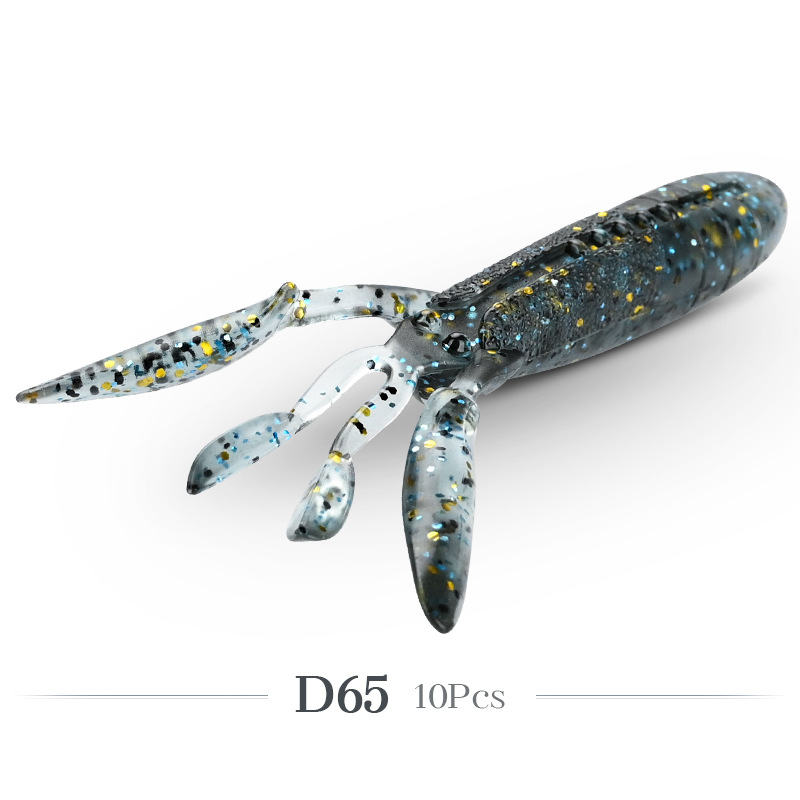 Christmas Carnage Pack: 50x Glide Camaron 94mm Lifelike Prawn Lures - Factory Direct Bulk Deal!