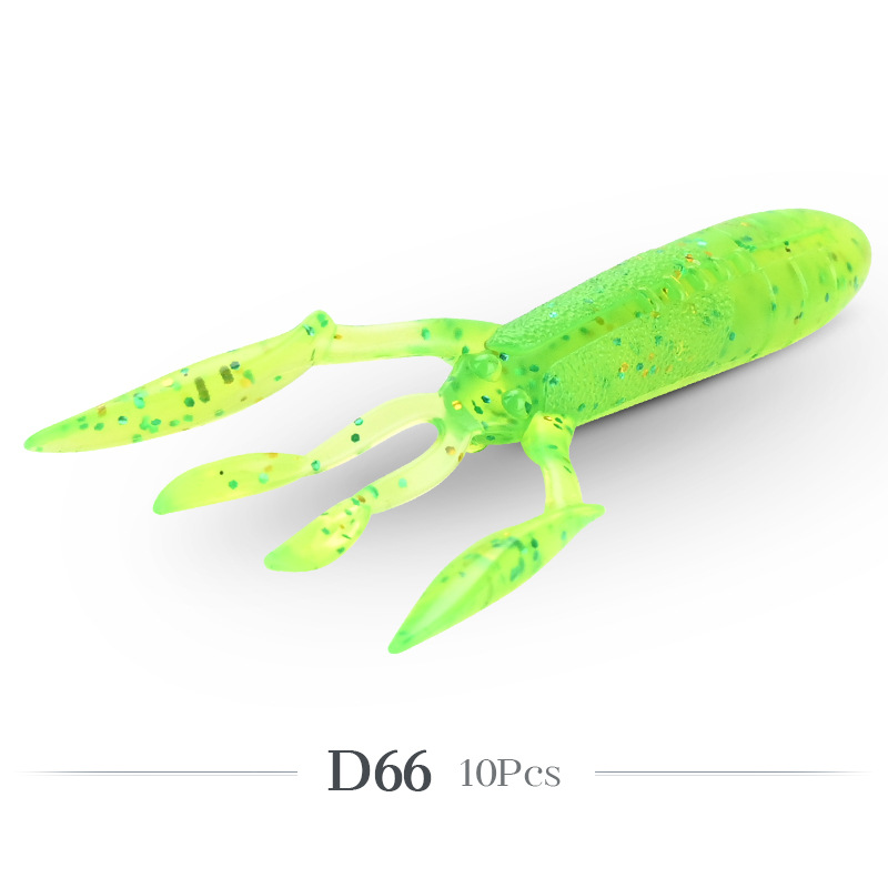 Christmas Carnage Pack: 50x Glide Camaron 94mm Lifelike Prawn Lures - Factory Direct Bulk Deal!