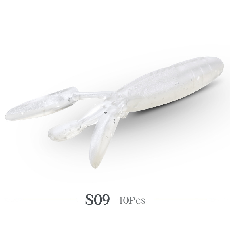 Christmas Carnage Pack: 50x Glide Camaron 94mm Lifelike Prawn Lures - Factory Direct Bulk Deal!