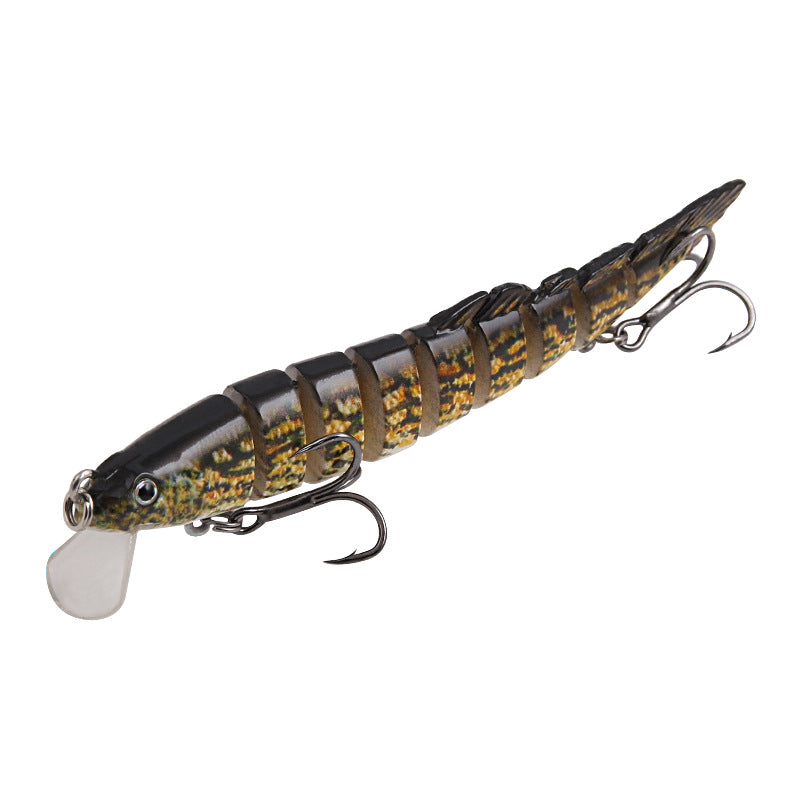 Second Generation New Tongue Version Multi-Section Minnow Long Casting Seven-Section/Nine-Section Lifelike Lure Fishing Tackle