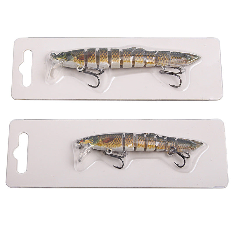 Second Generation New Tongue Version Multi-Section Minnow Long Casting Seven-Section/Nine-Section Lifelike Lure Fishing Tackle