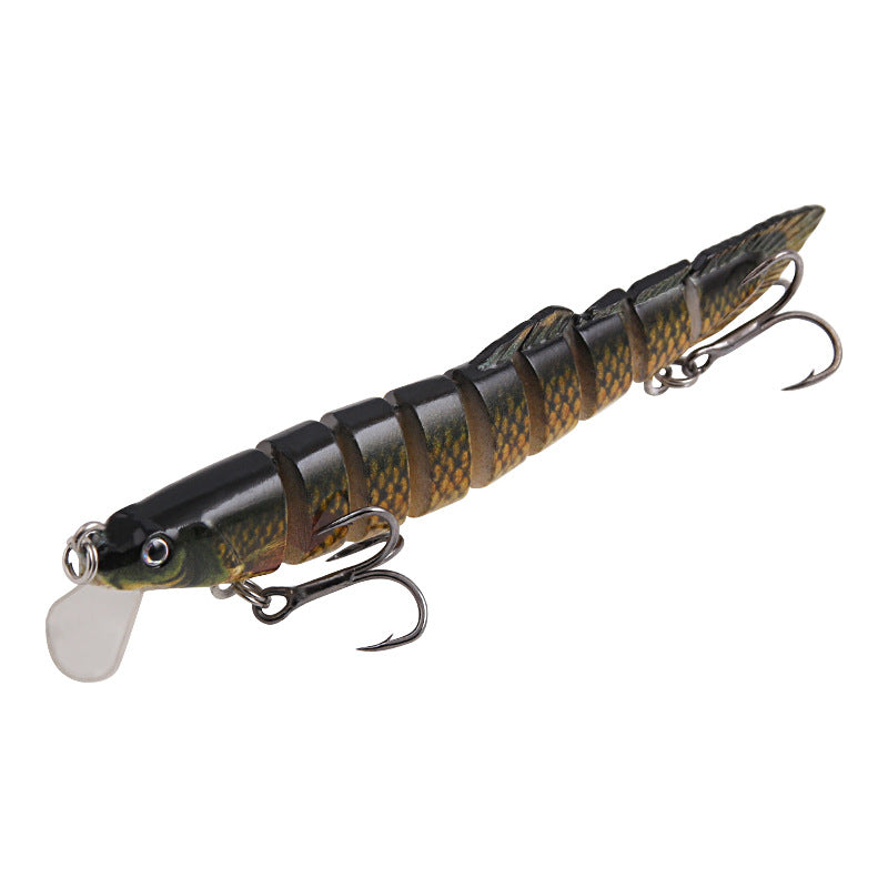 Second Generation New Tongue Version Multi-Section Minnow Long Casting Seven-Section/Nine-Section Lifelike Lure Fishing Tackle