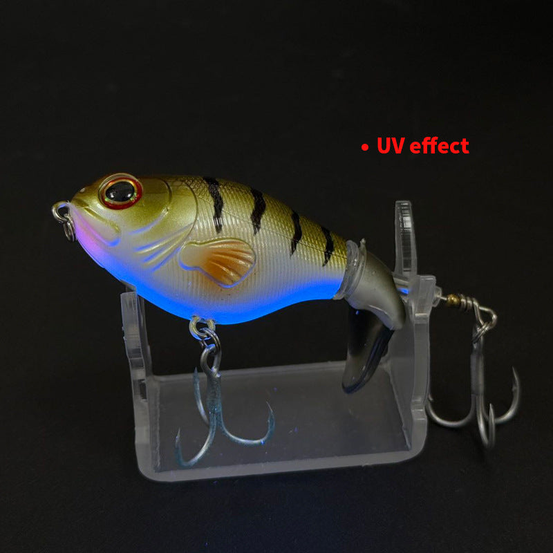 Lure Bait Fake Bait Wholesale Propeller Surface Drag 75mm/17g Hard Bait for Bass Lure Fake Bait 9066