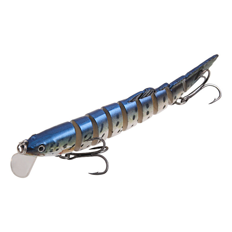 Second Generation New Tongue Version Multi-Section Minnow Long Casting Seven-Section/Nine-Section Lifelike Lure Fishing Tackle