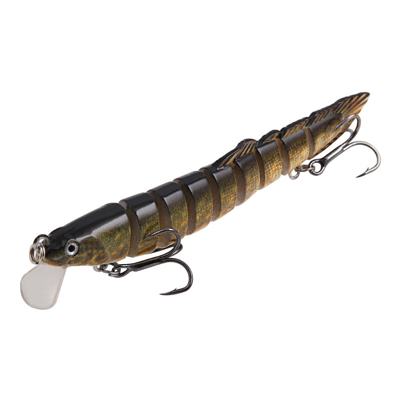 Second Generation New Tongue Version Multi-Section Minnow Long Casting Seven-Section/Nine-Section Lifelike Lure Fishing Tackle