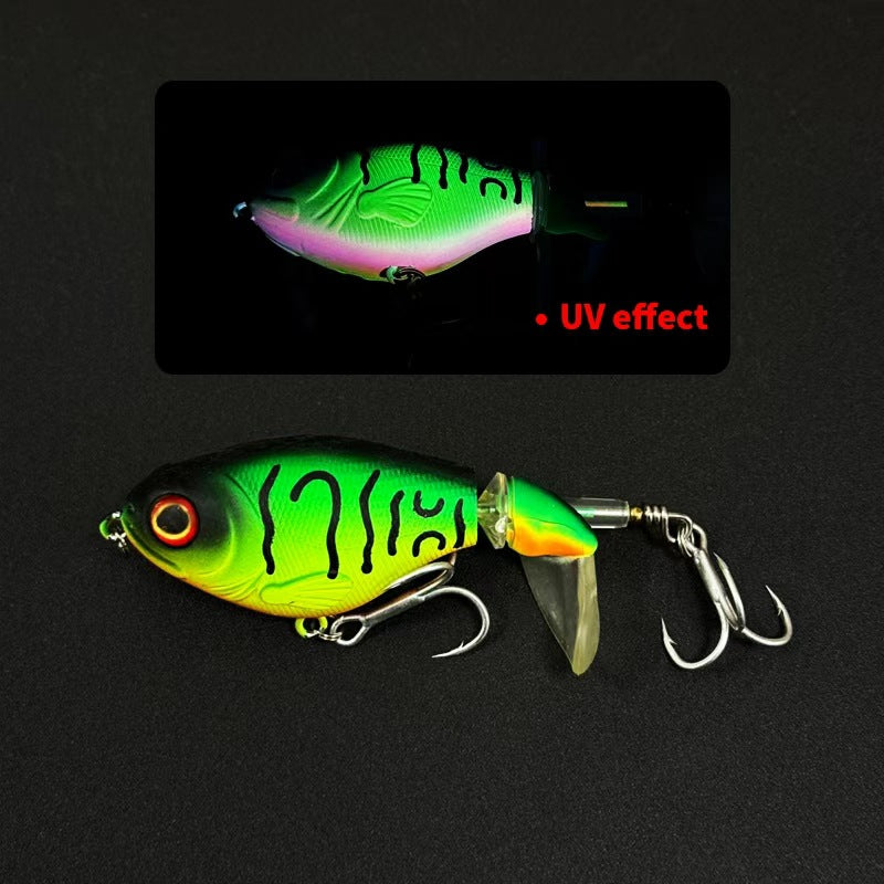 Lure Bait Fake Bait Wholesale Propeller Surface Drag 75mm/17g Hard Bait for Bass Lure Fake Bait 9066