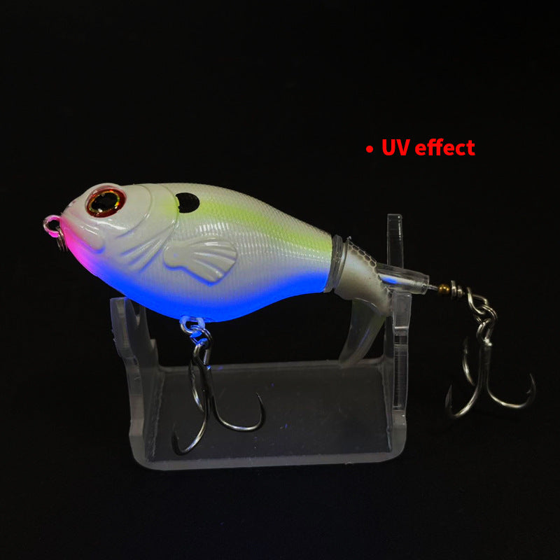 Lure Bait Fake Bait Wholesale Propeller Surface Drag 75mm/17g Hard Bait for Bass Lure Fake Bait 9066